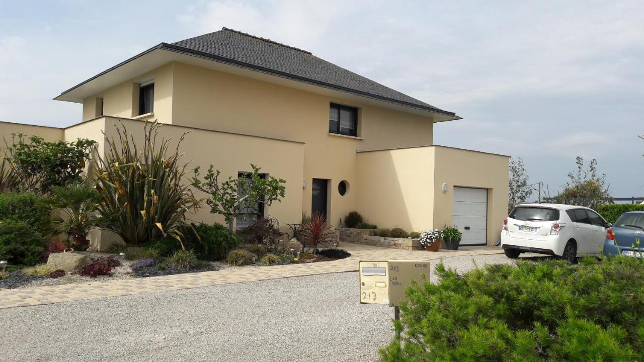 Les Sables Acomodação com café da manhã Santec Exterior foto